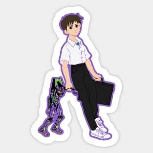 Shinji Ikari Sticker